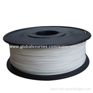 1.75/3.00mm Diameter PLA 3D Printer Filament, 21 Colors Available, Eco-friendly, Good Toughness